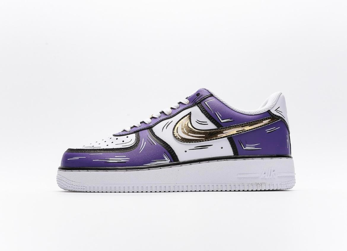 Nike Air Force 1 Low ‘07 White Purple Metallic